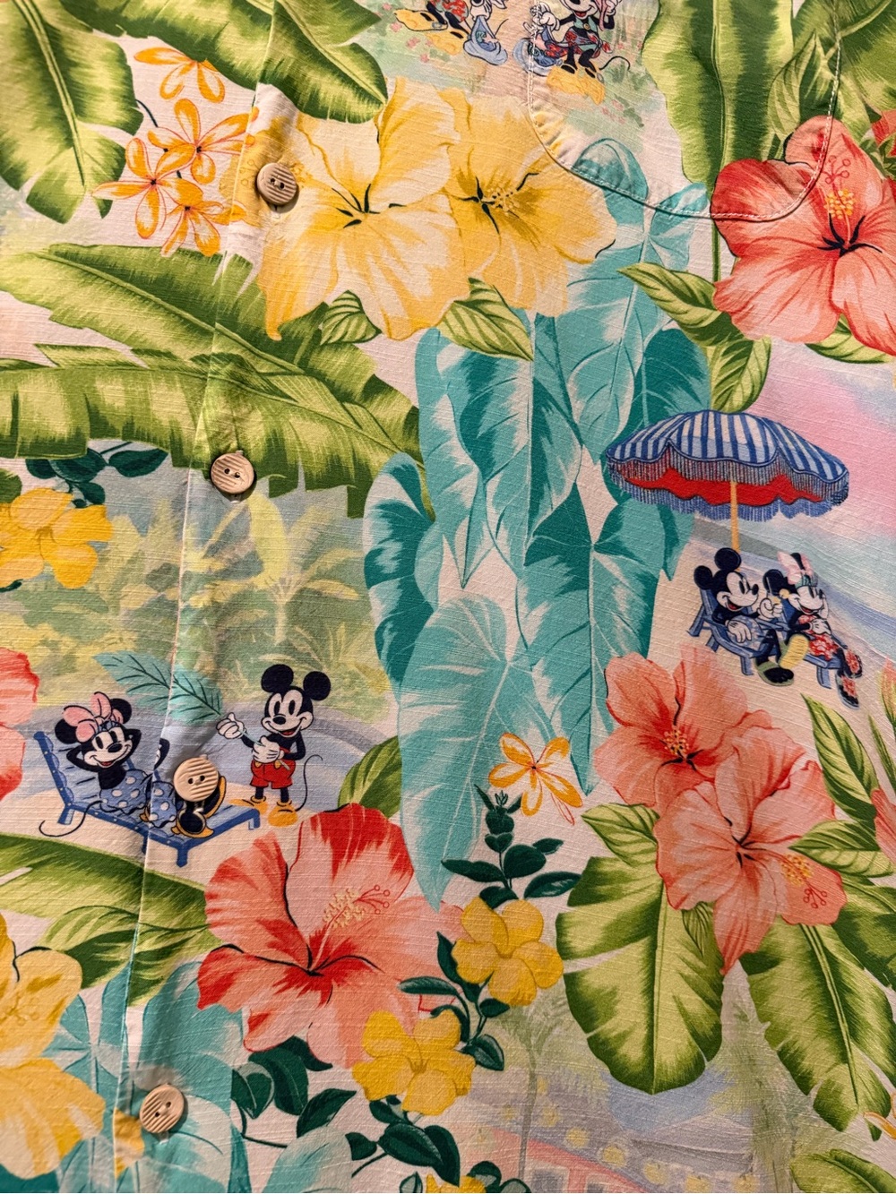Disney Tommy Bahama Mickey Hawaiian shirt - Picture 2 of 6